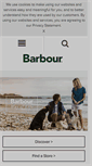 Mobile Screenshot of barbour.com